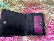 Ladies, Tula Leather Purse, purple lining..