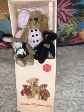 teddy hermann miniature Teddy Bears ? Bundle Of 3 