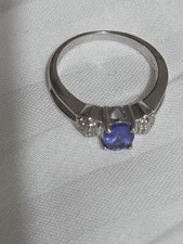 AAA Tanzanite 1ct Ring In 18k