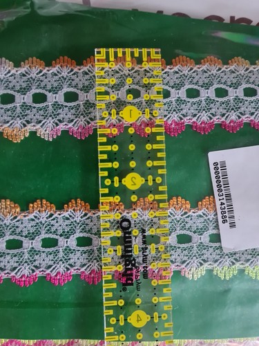 Eyelet kniting lace 38mm - 2m,