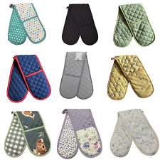 Double Oven Glove 100% Cotton