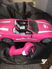 BARBIE PINK CRUISIN CORVETTE R/C CAR - FULLY WORKING 