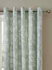 Laura Ashley LLoyd Pair Lined Eyelet Curtains, Sage, W167 x Drop 137cm