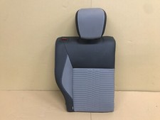FORD FIESTA ST 180 3 DOOR DRIVER SIDE HALF LEATHER INTERIOR REAR SEAT BACK GREY 