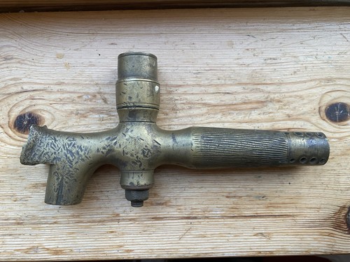 Antique vintage brass beer ale - vintage,