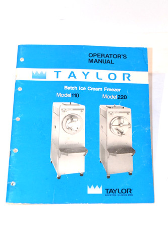 1986 taylor batch ice cream - 1986,