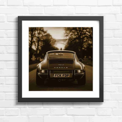 Classic porsche 911 sunset - classic,