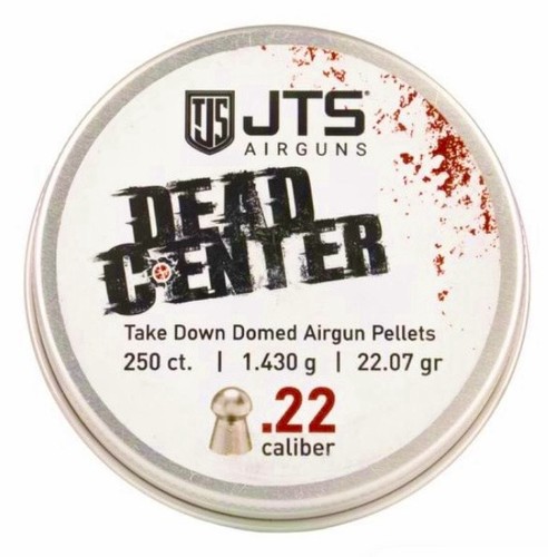 Jts dead center domed - dead, .22