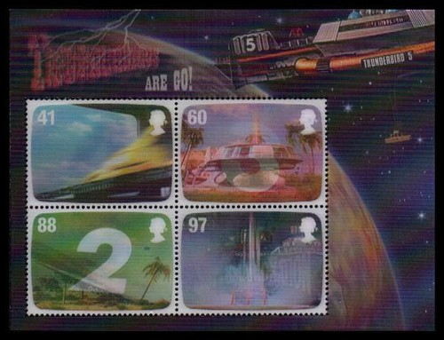 2011 thunderbirds d stamps - 2011,