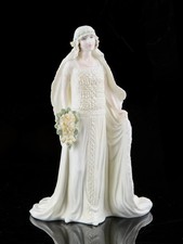 COALPORT 'QUEEN ELIZABETH THE QUEEN MOTHER' 70TH WEDDING ANNIVERSARY FIGURE