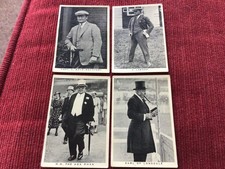 Wills cigarette cards x4