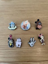7x Disney Pin Badges Bundle Toy Story Jungle Book Piglet Disneyland Trading