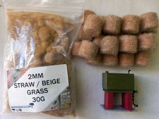 oo gauge straw/ hay bales suit hornby bachmann lima