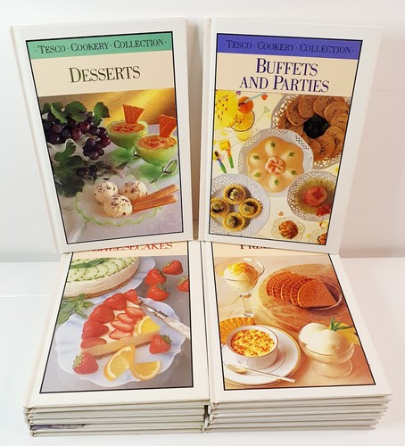 12x tesco cookery collection - cookery,