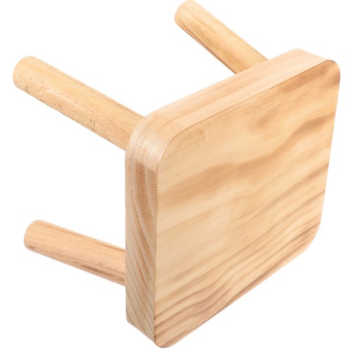 Wood step stool - wood,