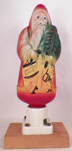 Santa claus light bulb - claus,