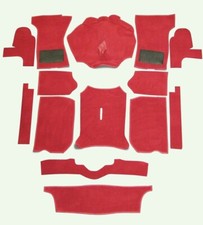 Claret Red Carrelli Hessian