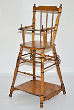 ANTIQUE WOODEN DOLL TEDDY BEAR