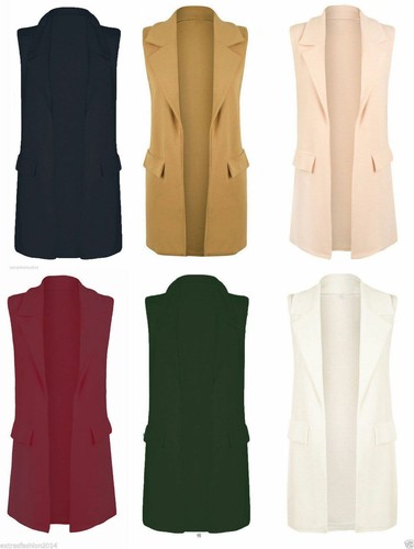 Womens ladies sleeveless long - womens,