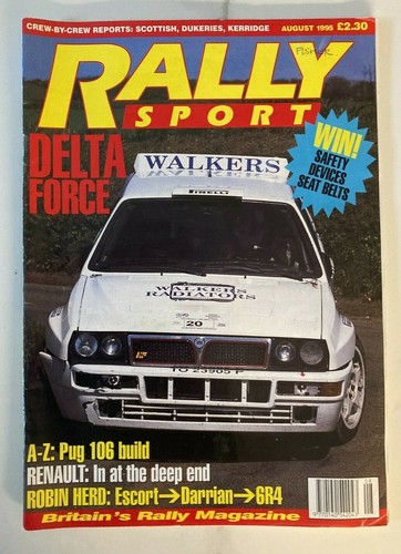 Rally sport magazine aug 1995 - rally,