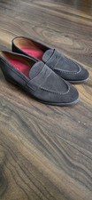 Grenson Lloyd Suede Penny Loafer UK Size 6