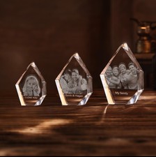 3D Crystal Photo Personalised