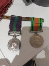 war medals General Service Medal 1918-62IRAQ clasp - Royal Irish Rifles - Named