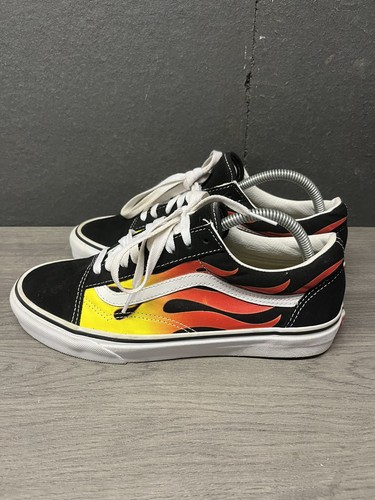 Vans old skool - vans, flame
