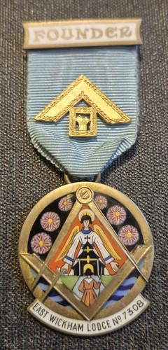 Masonic founders jewel east - founders, jewel-east