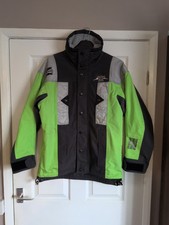 VTG 80s Mover Goretex Ski Jacket Grey Green Size 46 XL