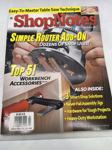 Shopnotes magazine march - march, 2009