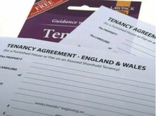 New Assured Shorthold Tenancy agreement form for Furnished House or Flat