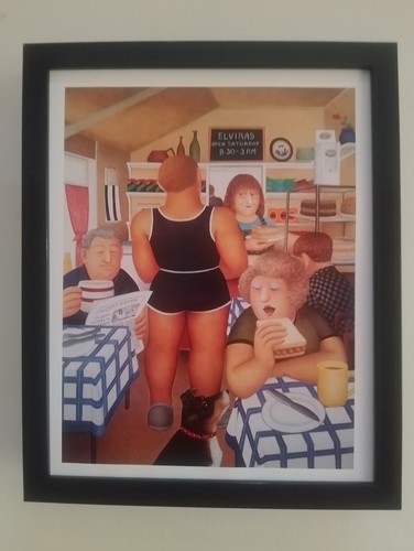 Beryl cook print elviras - cook, 'elviras