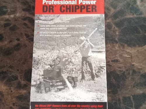 Chipper field brush - field,