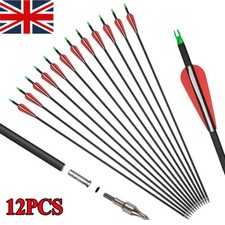 30" Archery Carbon Arrows