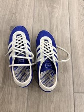 ADIDAS CP COMPANY x SPZL ITALIA BLUE LEATHER SPEZIAL - UK 8 US 8.5