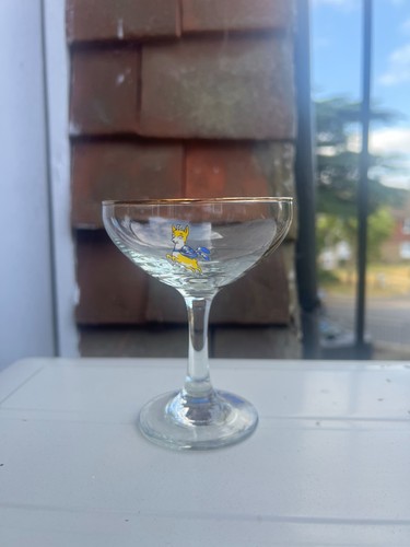 Original 1960 babycham glass - original, 1960's
