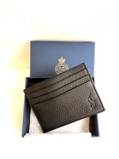 Polo Ralph Lauren Classic  Leather Card Holder in Black  Clearance Price  £24.99