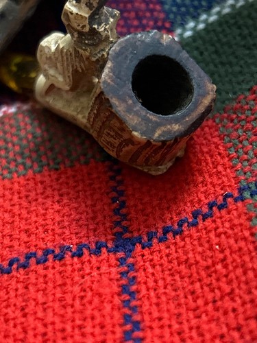 Antique meerschaum pipe with - with, a