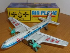 VINTAGE MF107 AIR PLANE TIN