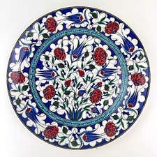 Turkish Iznik 16th C Tile