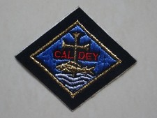 Caldey Island Cloth Badge