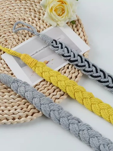 Rope curtain tiebacks window - rope,
