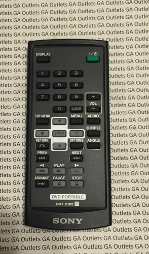 Genuine sony rmt d183 - genuine,