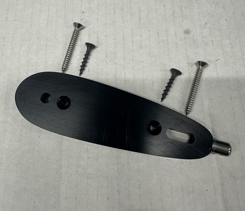 Black butt plate - black, sling