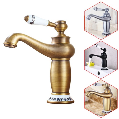 Brass basin mixer tap - basin,