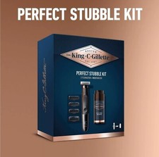 King C.Gillette Perfect Stubble  Style Master and Moisturiser BNIB