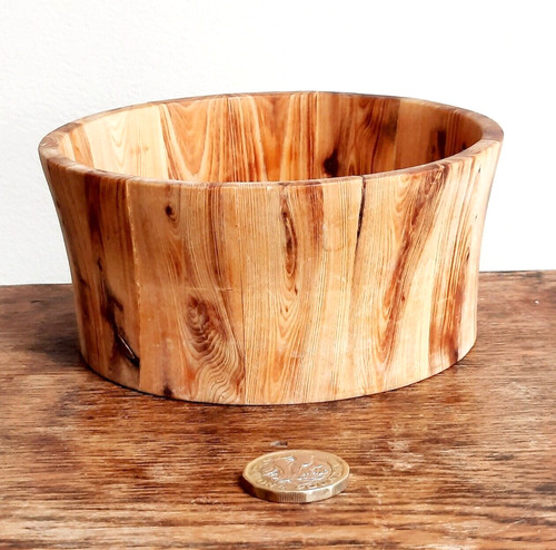 Small handmade wooden - , bowl