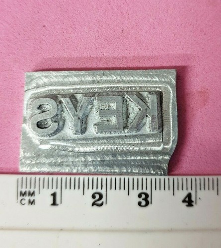 Hot foil printing - plate, adana