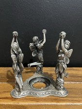 Pewter Fairy Tea Light Candle
